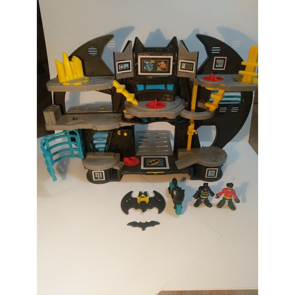 Imaginext DC Comics Super Friends Batcave X7677 Batman Mattel 2013 Fisher Price